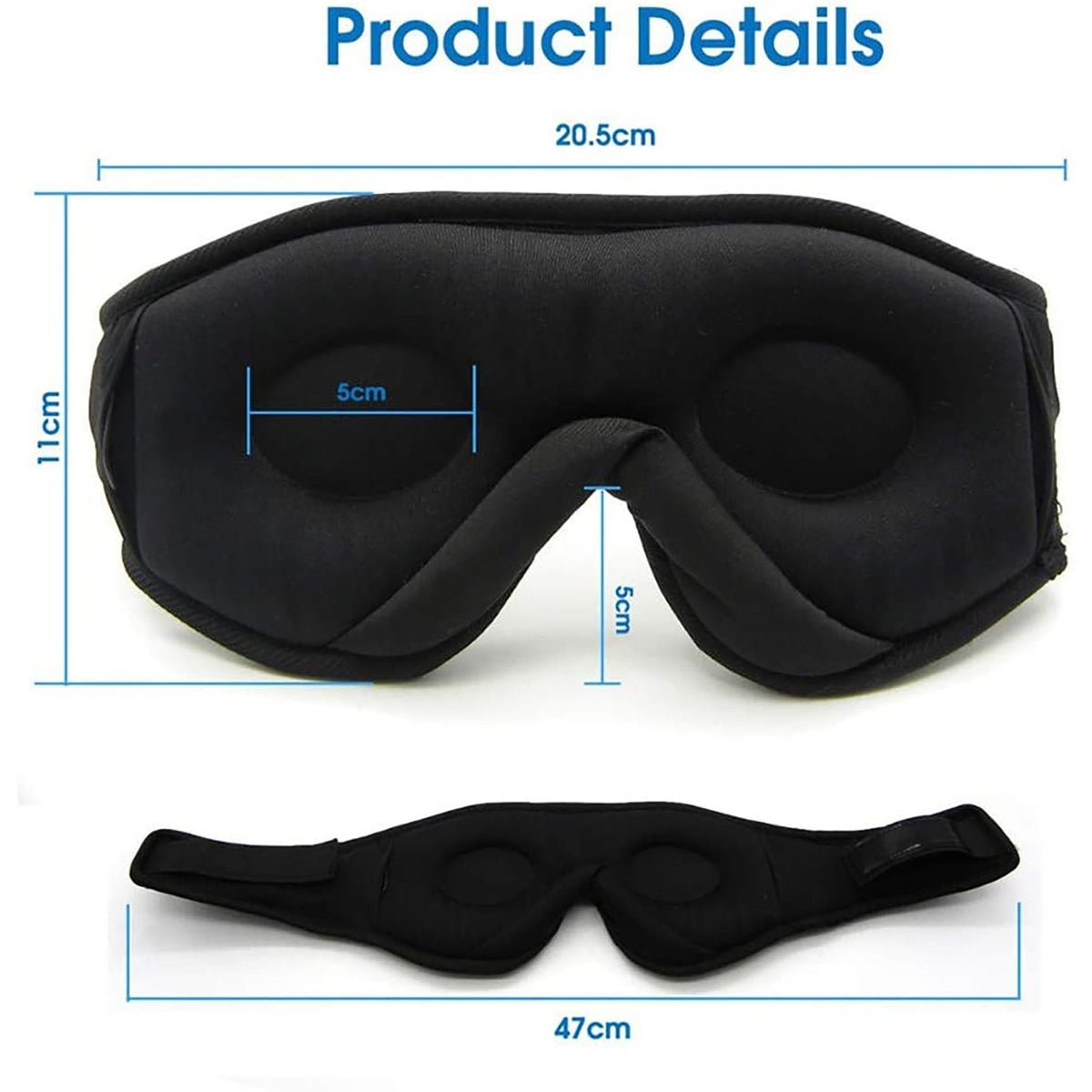 Silken Slumber Eye Mask with Integrated Headphones for Ultimate Relaxation