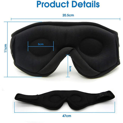 Silk Sleep Mask with Built-In Audio for Ultimate Rest