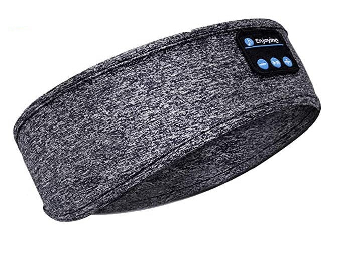 Bluetooth Headband with Sleep Mask and Earphones