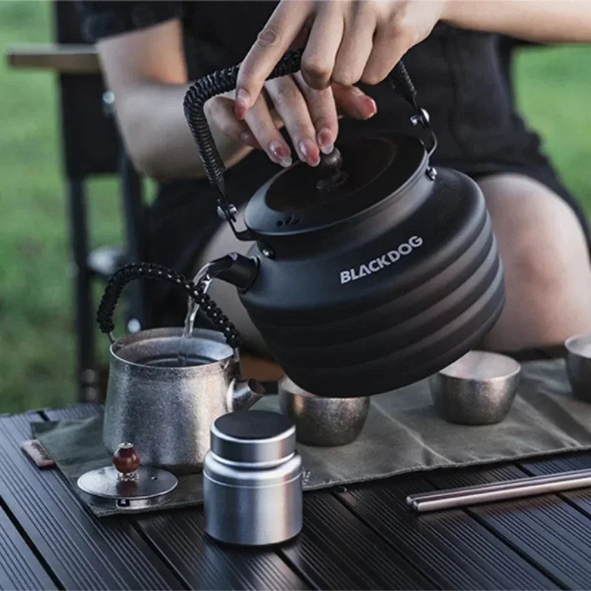 1.3L Aluminum Teapot for Camping – Lightweight and Portable