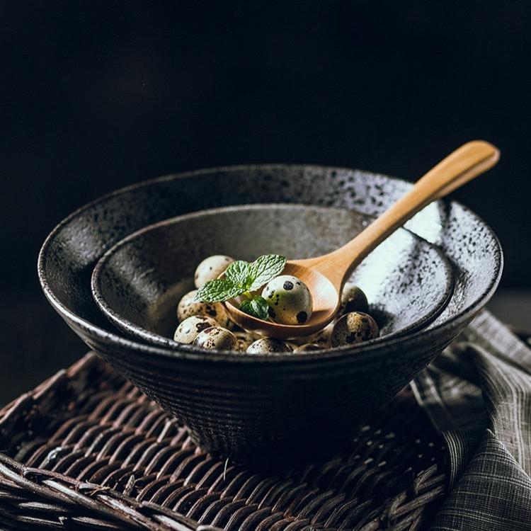 Handcrafted Ceramic Ramen Bowl – Japanese Style