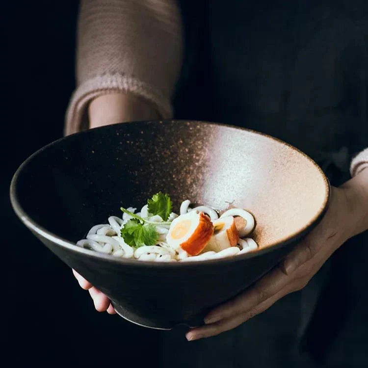 Handcrafted Ceramic Ramen Bowl – Japanese Style