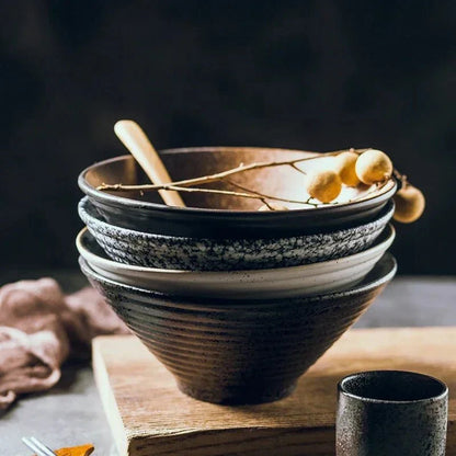 Handcrafted Ceramic Ramen Bowl – Japanese Style