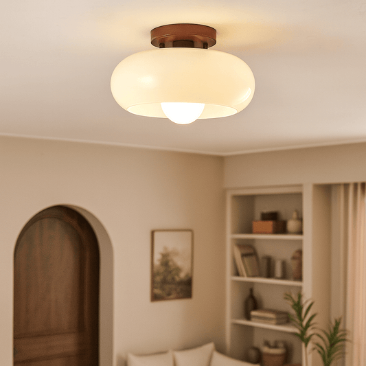 Beige French Style Ceiling Light Fixture