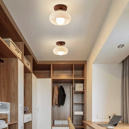 Beige French Style Ceiling Light Fixture