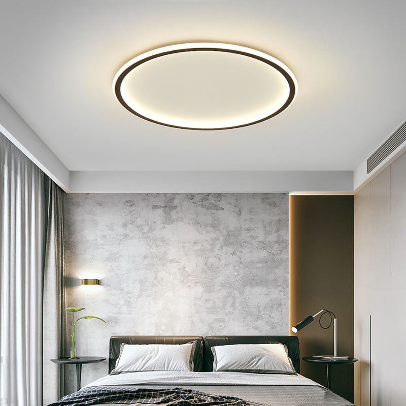 Round Modern Ceiling Light in Scandinavian Style