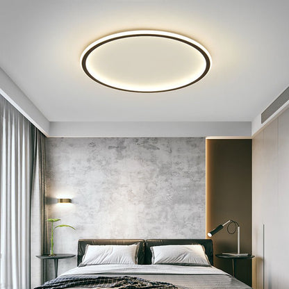Round Modern Ceiling Light in Scandinavian Style