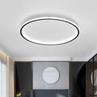 Round Modern Ceiling Light in Scandinavian Style