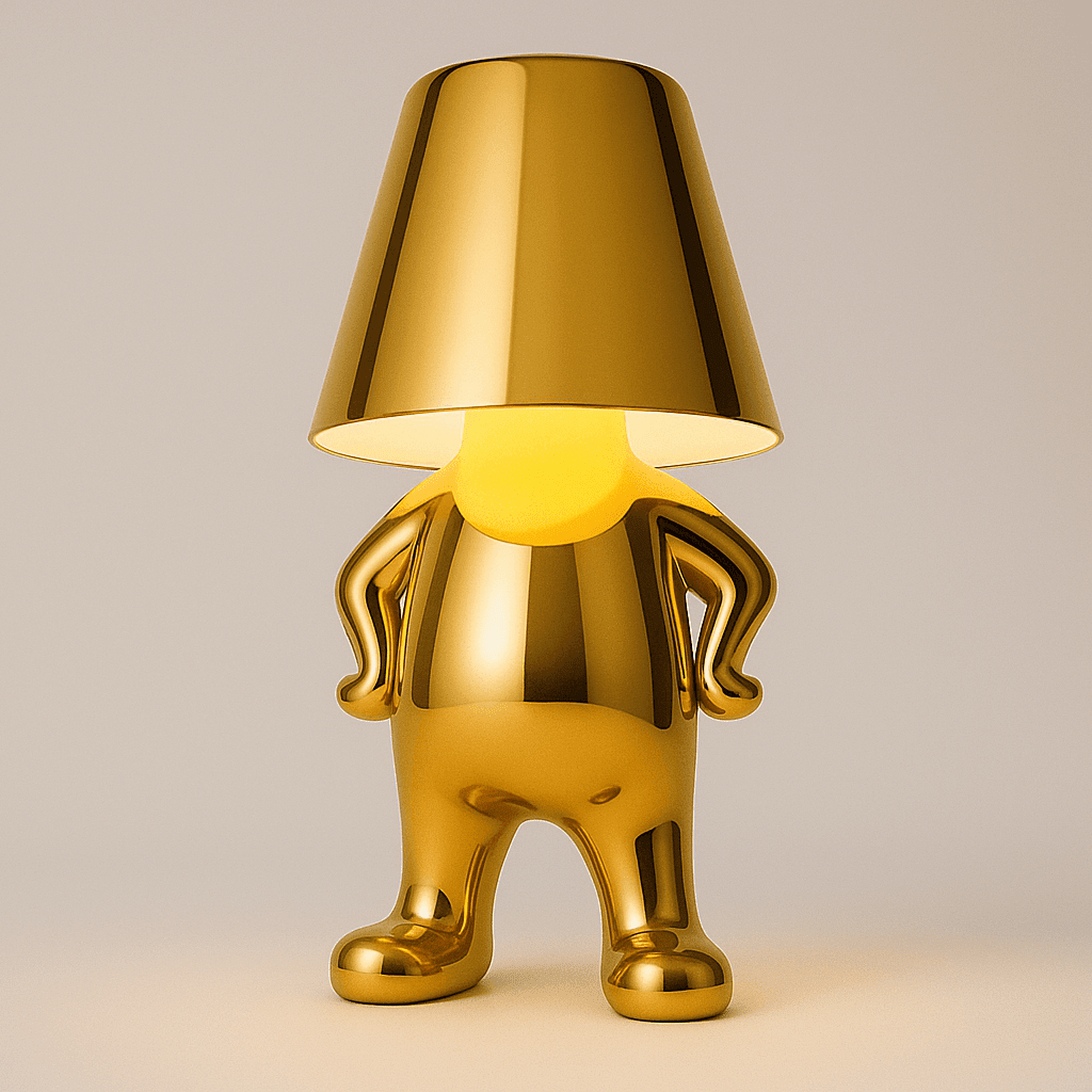 Modern Table Lamp with Warm White Light - Elegant Home Decor