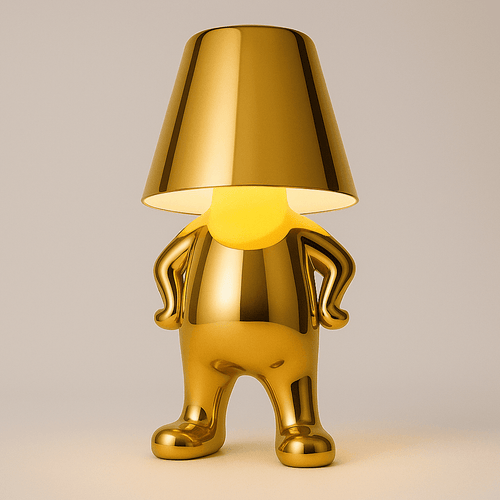 Modern Table Lamp with Warm White Light - Elegant Home Decor