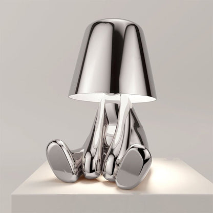 Modern Table Lamp with Warm White Light - Elegant Home Decor