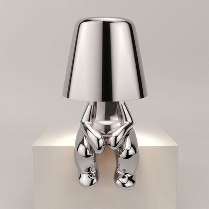 Modern Table Lamp with Warm White Light - Elegant Home Decor