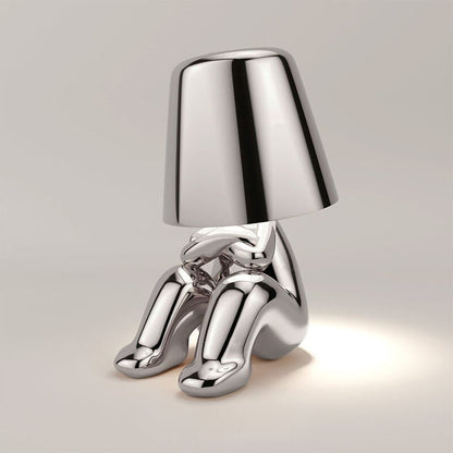 Modern Table Lamp with Warm White Light - Elegant Home Decor