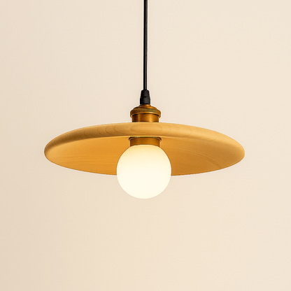 Wooden Pendant Light – Natural Style Illumination