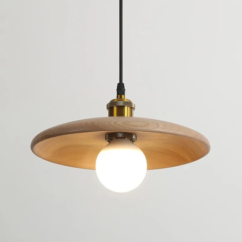 Wooden Pendant Light – Natural Style Illumination