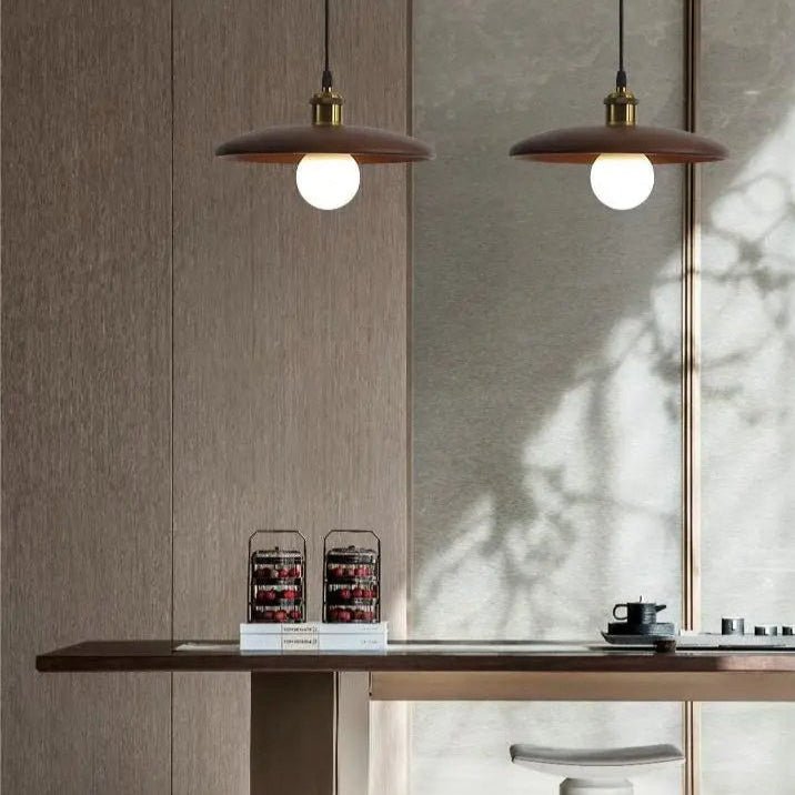 Wooden Pendant Light – Natural Style Illumination