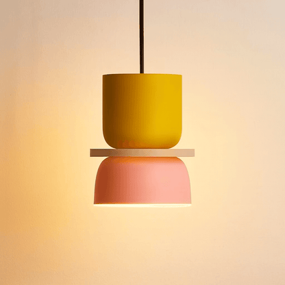 Colorful Macaron LED Pendant Light Fixture