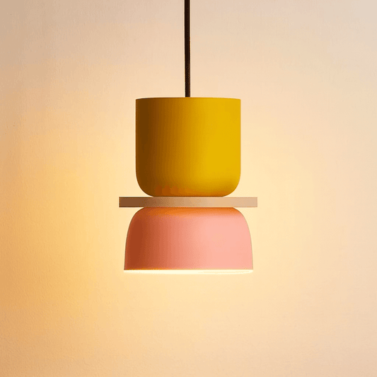 Colorful Macaron LED Pendant Light Fixture