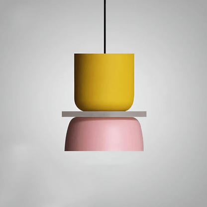 Colorful Macaron LED Pendant Light Fixture
