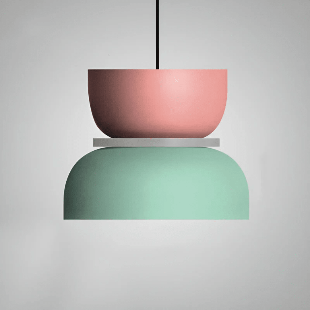 Colorful Macaron LED Pendant Light Fixture