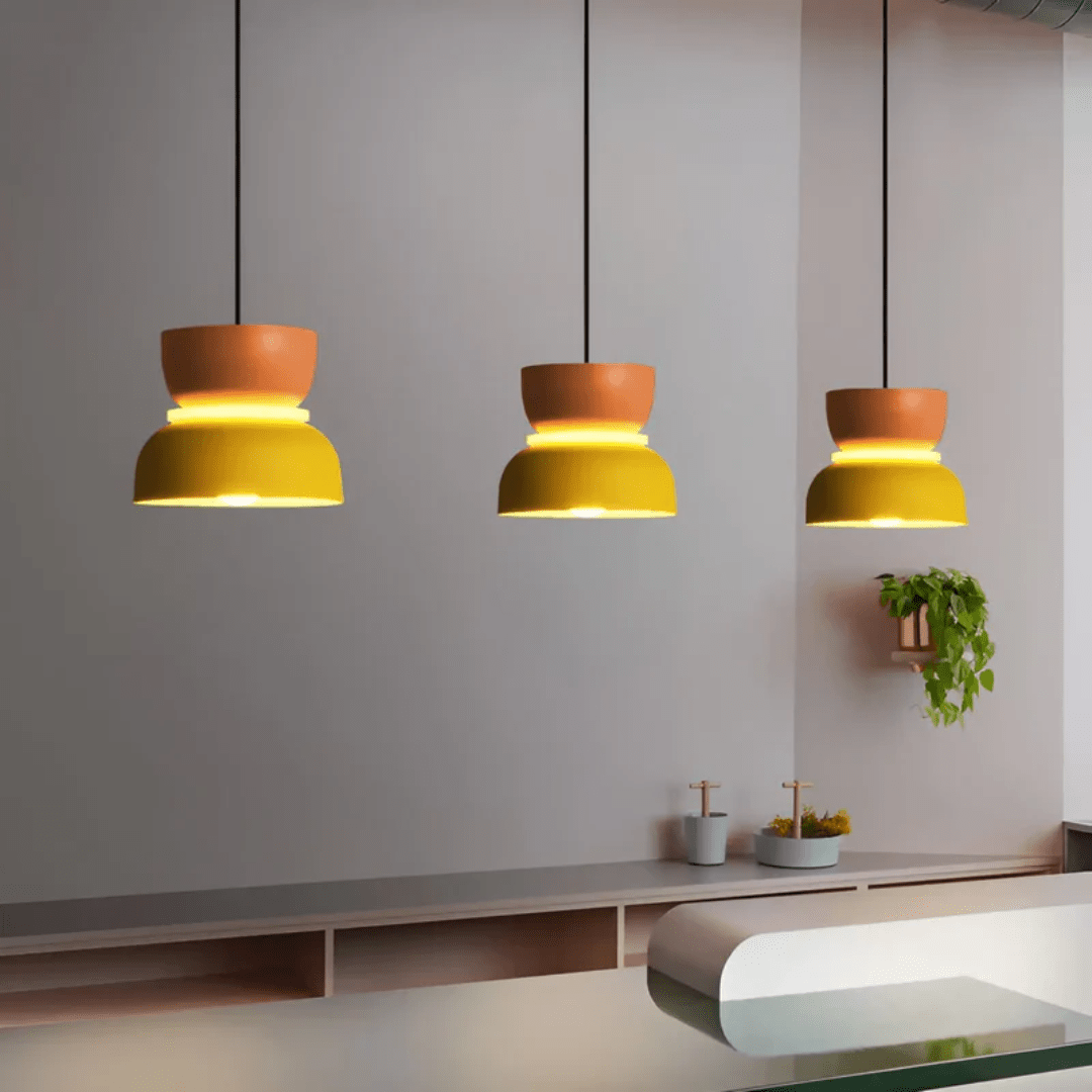 Colorful Macaron LED Pendant Light Fixture