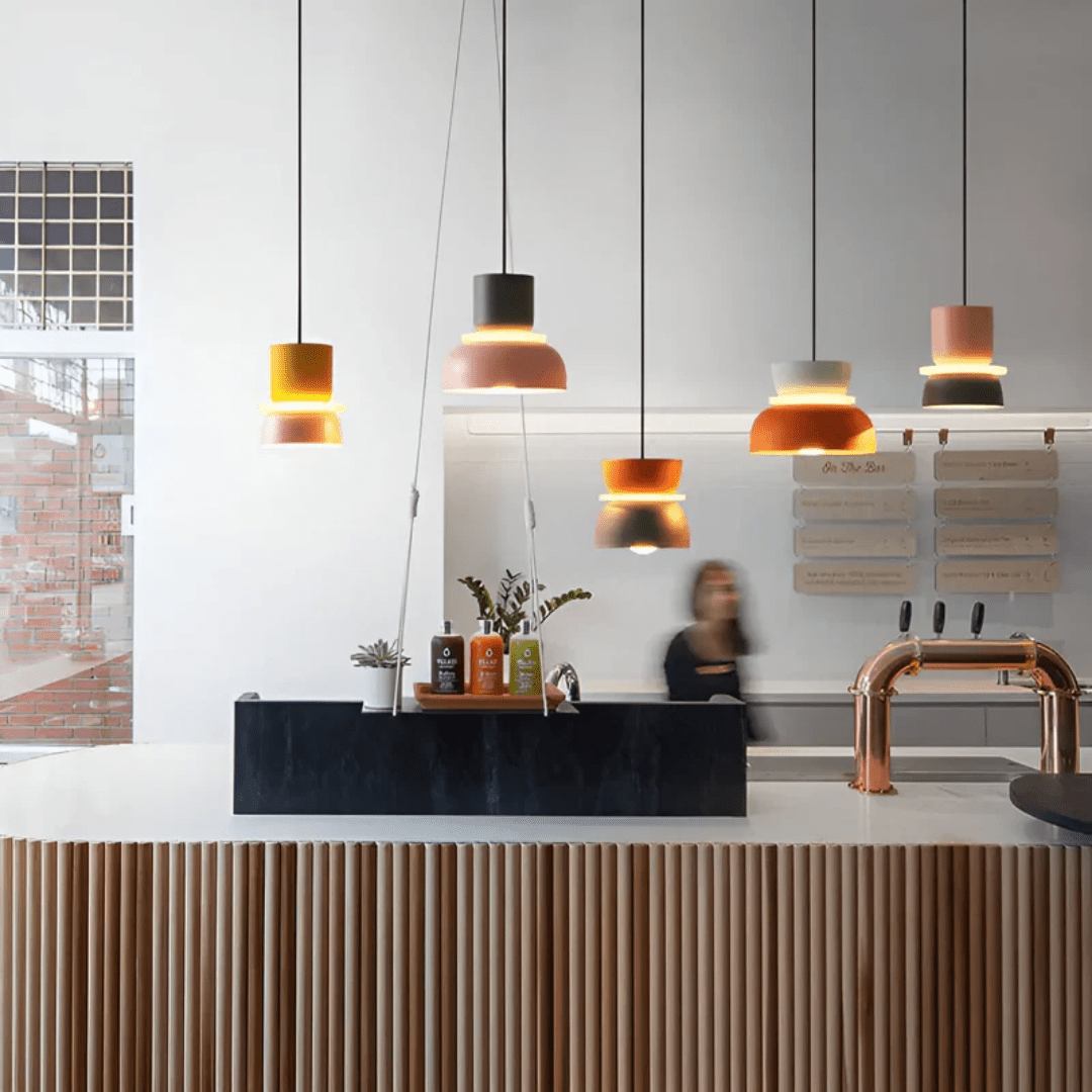 Colorful Macaron LED Pendant Light Fixture