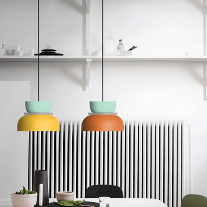 Colorful Macaron LED Pendant Light Fixture
