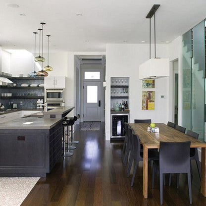Colored Glass Pendant Light - Modern Hanging Design