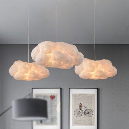 LED Cloud-Shaped Pendant Light