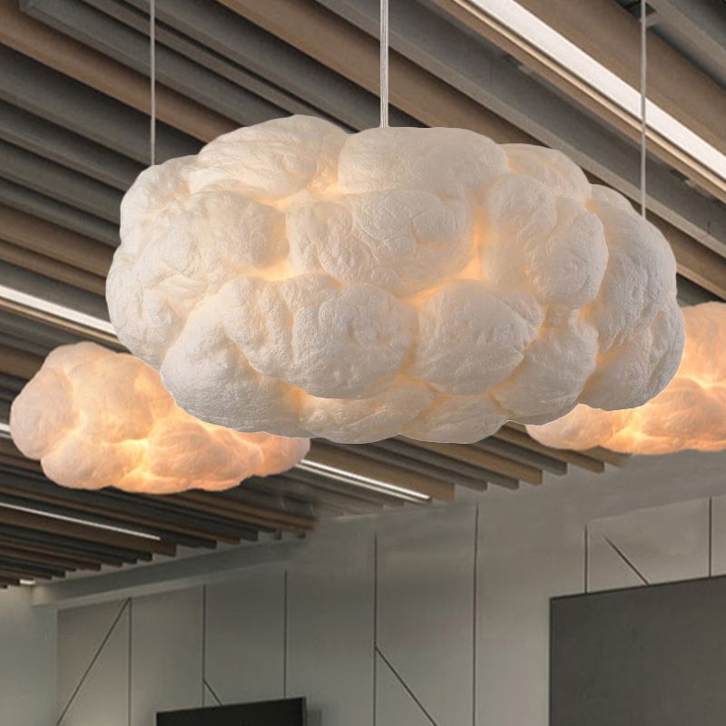 LED Cloud-Shaped Pendant Light