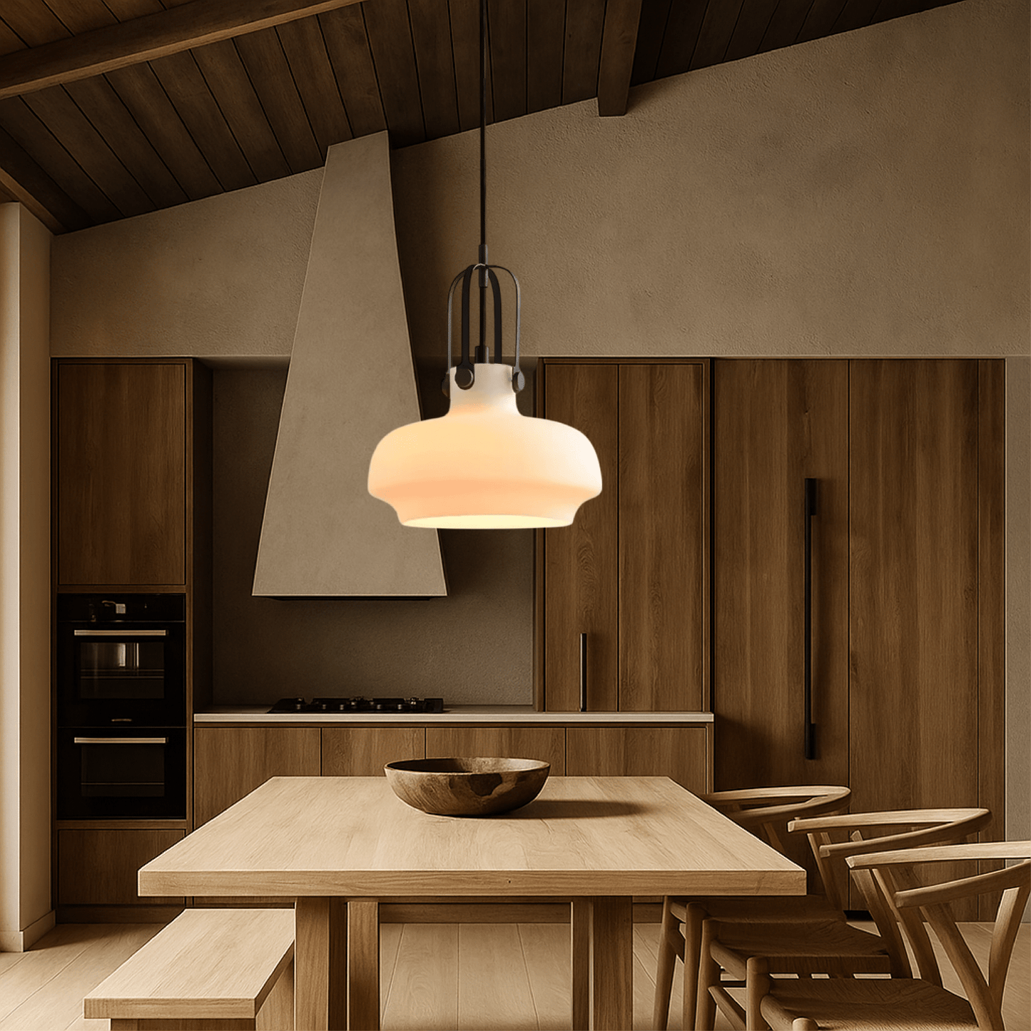 Modern Industrial-Style LED Pendant Light
