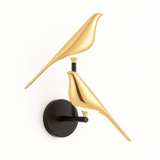 Contemporary Bird-Shaped Wall Light - Stylish Designer Illumination