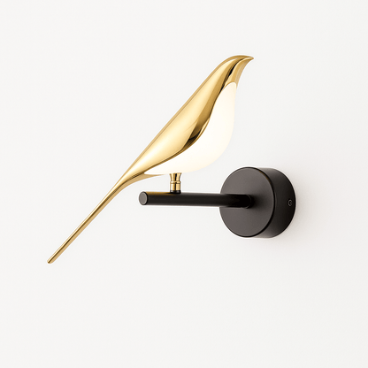 Contemporary Bird-Shaped Wall Light - Stylish Designer Illumination