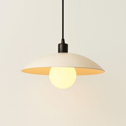 Minimalist Pendant Light - Elegant White Glass Design