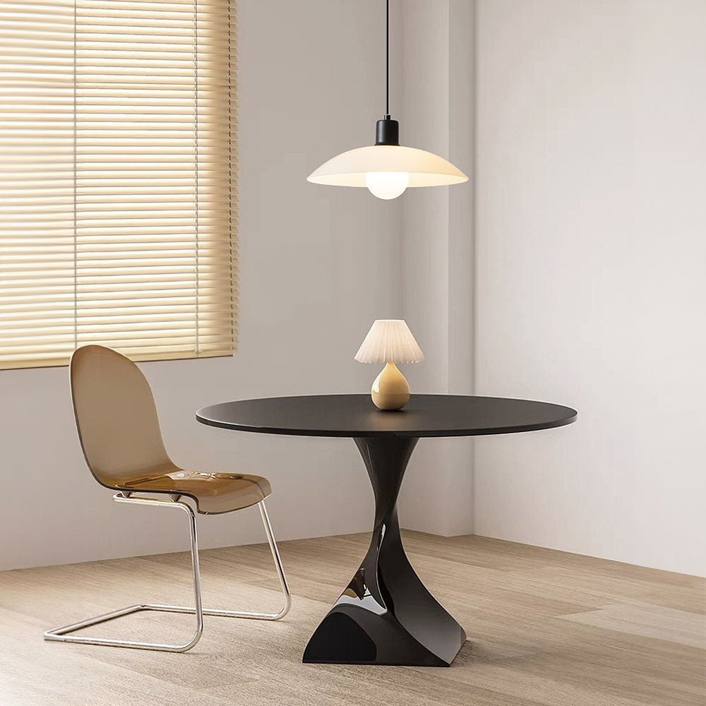 Minimalist Pendant Light - Elegant White Glass Design