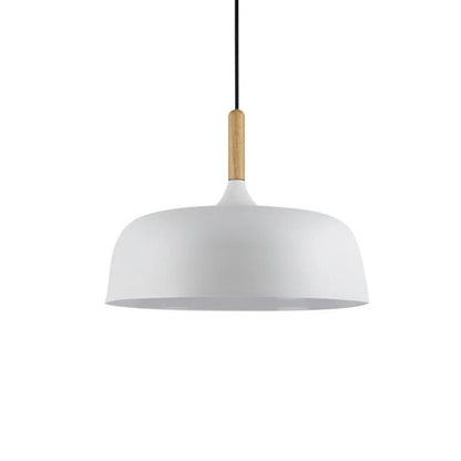 Nordic Style Pendant Light - Modern Design with Warm Wood Finish