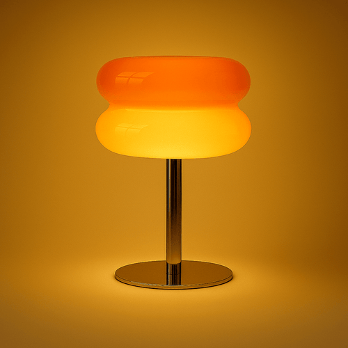 Modern Metal Table Lamp - Elegant Italian Style