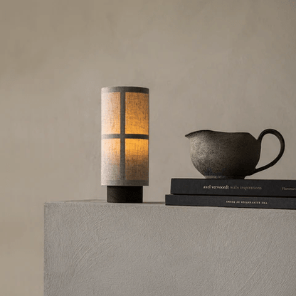 Chic Home Decor Table Lamp - Japanese Style in Elegant Silk