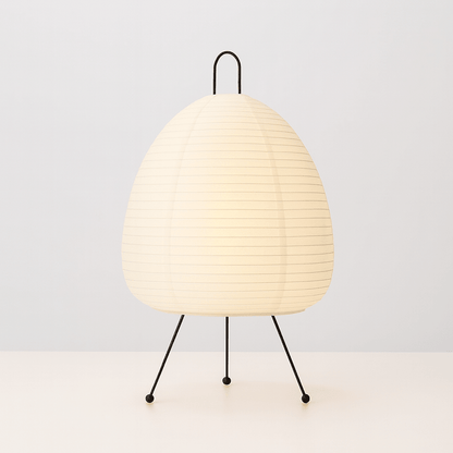Table Lamp Made with Japanese Rice Paper