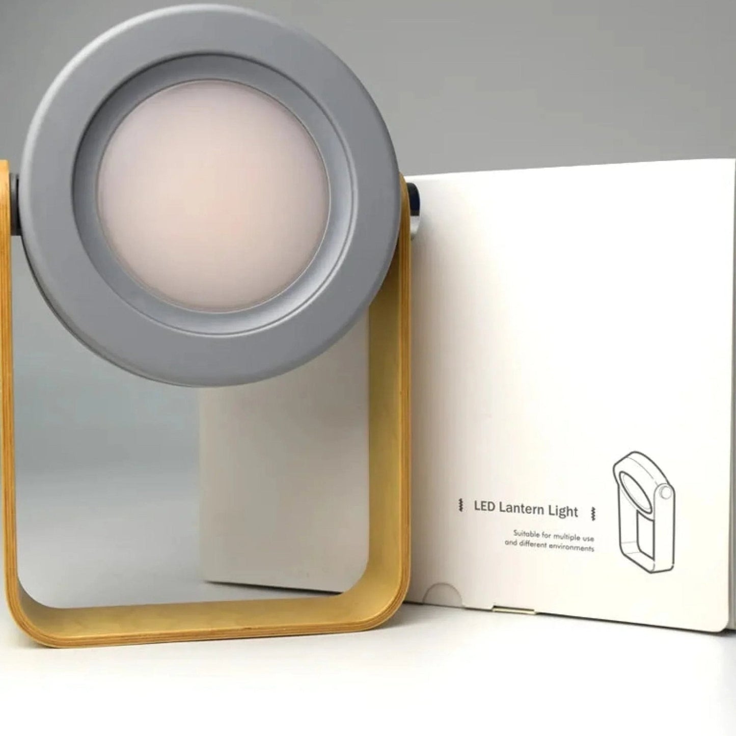 LED Desk Lamp with Adjustable Wooden Design for Home or Office Use