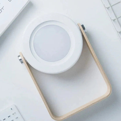LED Desk Lamp with Adjustable Wooden Design for Home or Office Use