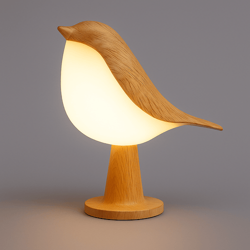 Modern Metal Table Lamp - Elegant Design for Warm Ambiance