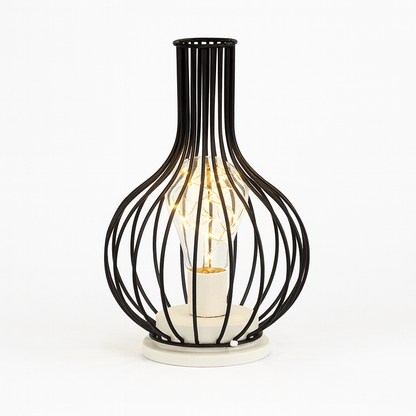 Cordless LED Steel Table Lamp