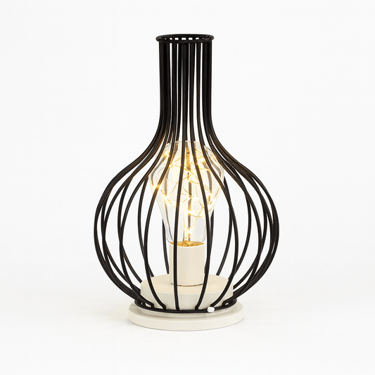 Cordless LED Steel Table Lamp