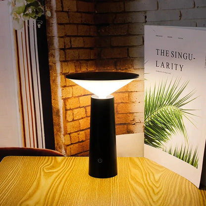 Wireless LED Table Lamp - Adjustable Color Lighting