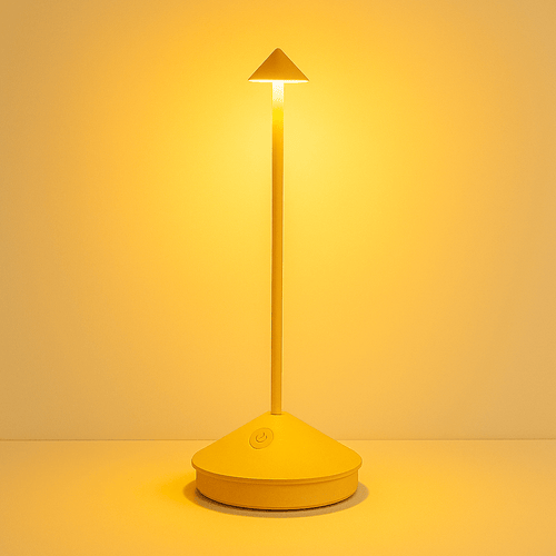 Minimalist LED Table Lamp – Waterproof, Dimmable, Wireless Lighting