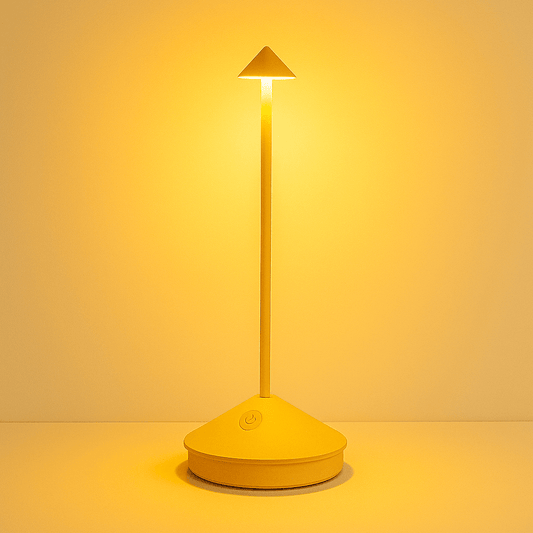 Minimalist LED Table Lamp – Waterproof, Dimmable, Wireless Lighting