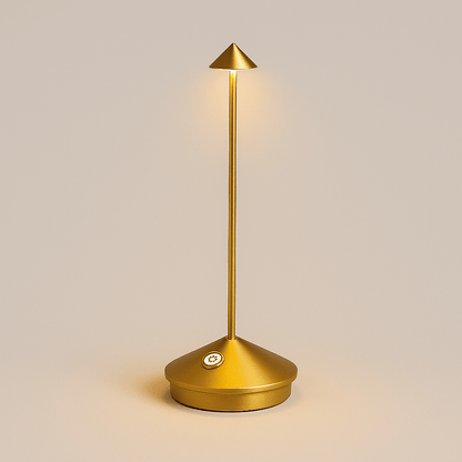 Minimalist LED Table Lamp – Waterproof, Dimmable, Wireless Lighting