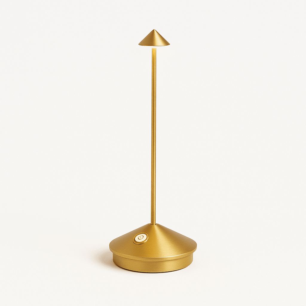 Minimalist LED Table Lamp – Waterproof, Dimmable, Wireless Lighting