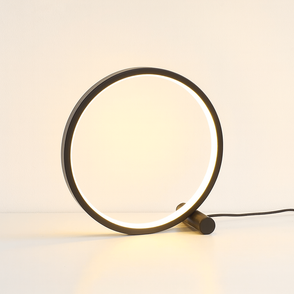 Modern Round LED Table Lamp - Minimalist Style